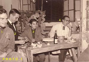 ECOLE DES BEAUX ARTS 1959 SECTION COMMIS ARCHITECTE PROMO 59 62